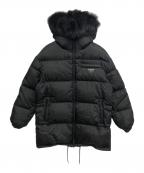 PRADAプラダ）の古着「ダウンジャケット」｜ブラック