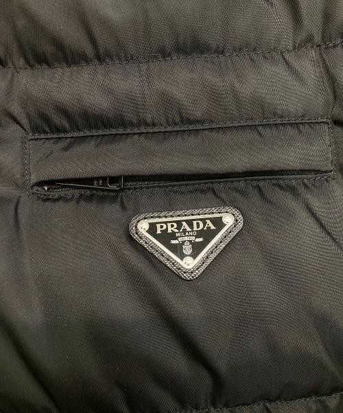 PRADA（プラダ）PRADA (プラダ) ダウンジャケット ブラック サイズ:SIZE　36の古着・服飾アイテム