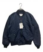 AVIREXアヴィレックス）の古着「L-2フライトジャケット」｜ネイビー