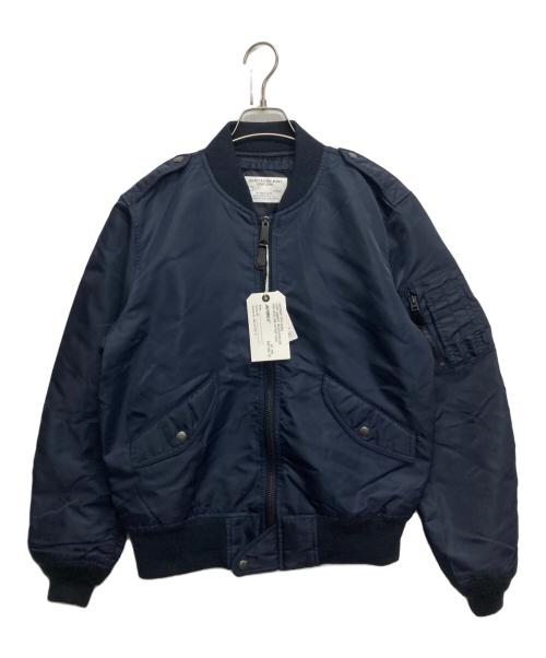 AVIREX（アヴィレックス）AVIREX (アヴィレックス) L-2フライトジャケット ネイビー サイズ:SIZE　Lの古着・服飾アイテム