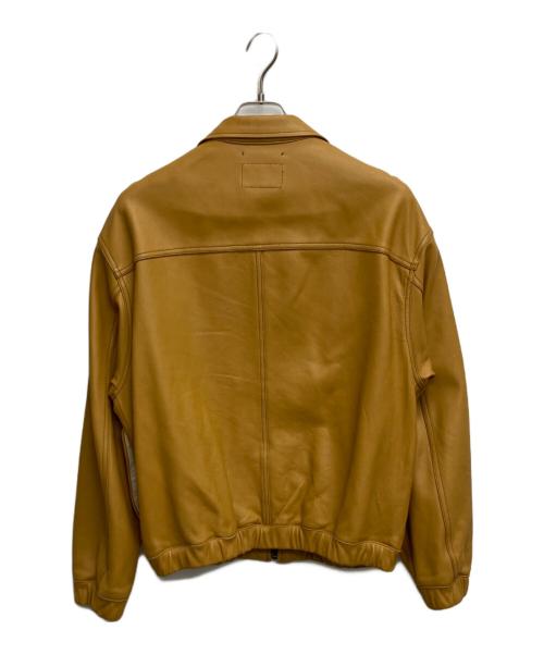 WESTOVERALLS（ウエストオーバーオールズ）WESTOVERALLS (ウエストオーバーオールズ) FREAK’S STORE (フリークスストア) レザートラックジャケット ブラウン サイズ:Sの古着・服飾アイテム