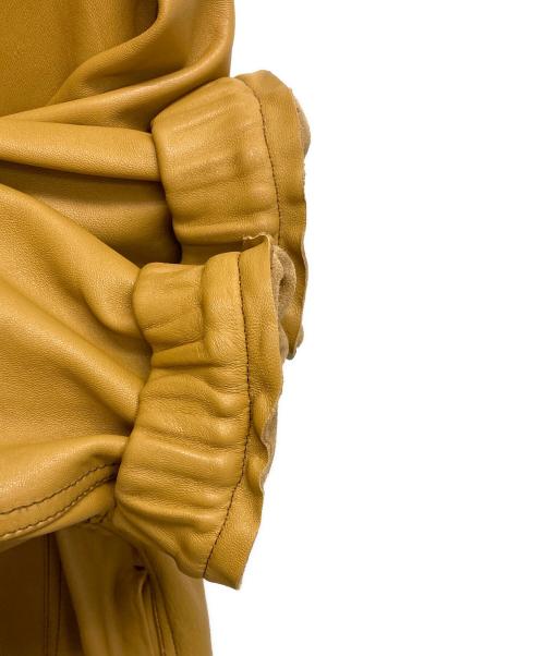 WESTOVERALLS（ウエストオーバーオールズ）WESTOVERALLS (ウエストオーバーオールズ) FREAK’S STORE (フリークスストア) レザートラックジャケット ブラウン サイズ:Sの古着・服飾アイテム