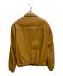 WESTOVERALLS (ウエストオーバーオールズ) FREAK’S STORE (フリークスストア) レザートラックジャケット ブラウン サイズ:S：13000円
