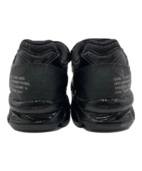 asics（アシックス）asics (アシックス) LIMITED EDT (リミテッド・エディション) SBTG (SBTG) GEL-KAYANO 14　ゲル　カヤノ　１４ ブラック サイズ:SIZE　24.0cmの古着・服飾アイテム