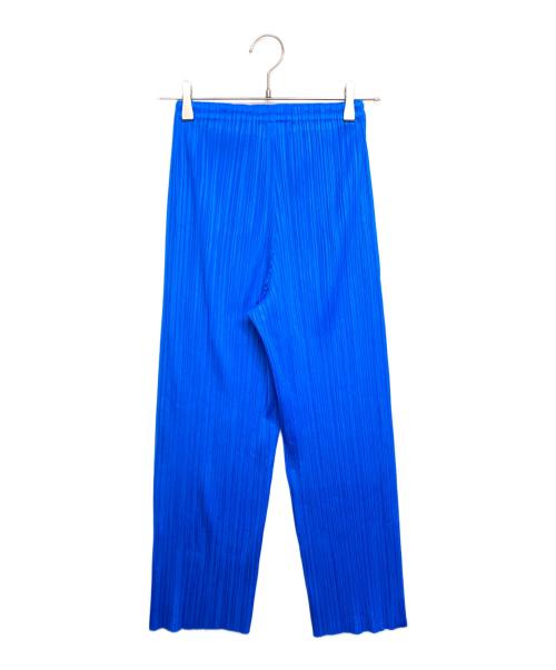PLEATS PLEASE（プリーツプリーズ）PLEATS PLEASE (プリーツプリーズ) プリーツパンツ ブルー サイズ:SIZE 1の古着・服飾アイテム