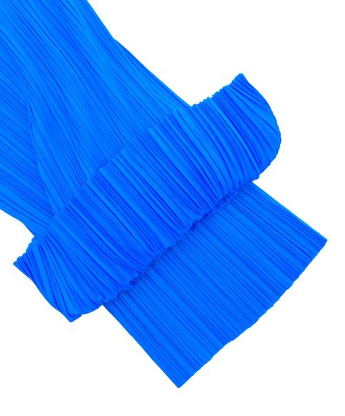 PLEATS PLEASE（プリーツプリーズ）PLEATS PLEASE (プリーツプリーズ) プリーツパンツ ブルー サイズ:SIZE 1の古着・服飾アイテム