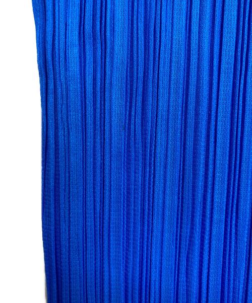PLEATS PLEASE（プリーツプリーズ）PLEATS PLEASE (プリーツプリーズ) プリーツパンツ ブルー サイズ:SIZE 1の古着・服飾アイテム