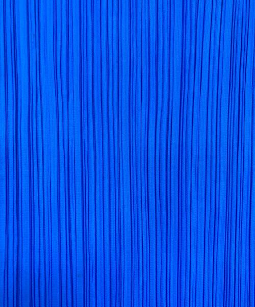 PLEATS PLEASE（プリーツプリーズ）PLEATS PLEASE (プリーツプリーズ) プリーツパンツ ブルー サイズ:SIZE 1の古着・服飾アイテム