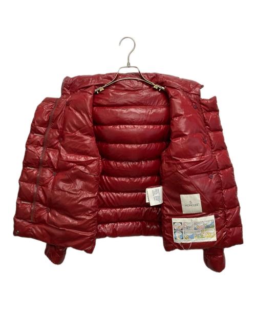MONCLER（モンクレール）MONCLER (モンクレール) PLANEダウンジャケット レッド サイズ:1の古着・服飾アイテム