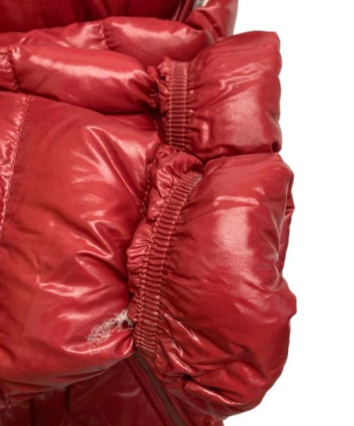 MONCLER（モンクレール）MONCLER (モンクレール) PLANEダウンジャケット レッド サイズ:1の古着・服飾アイテム