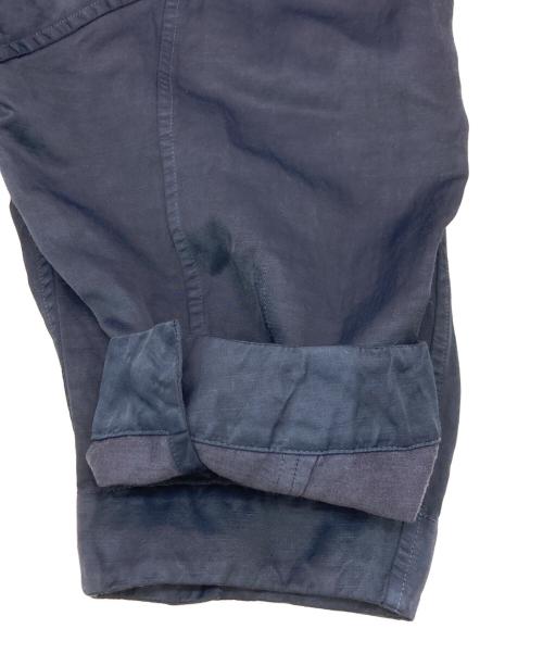 JIL SANDER（ジルサンダー）JIL SANDER (ジルサンダー) 五分袖チュニックブラウス ネイビー サイズ:SIZE32の古着・服飾アイテム