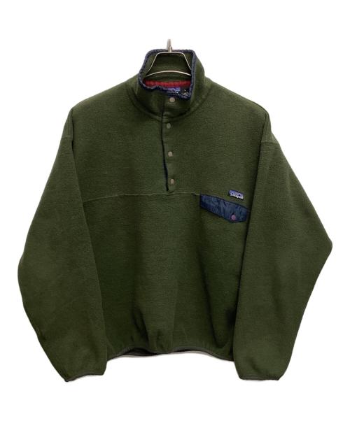 Patagonia（パタゴニア）Patagonia (パタゴニア) SYNCHILLAハーフスナップ カーキ サイズ:Lの古着・服飾アイテム
