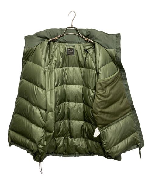 TAION（タイオン）TAION (タイオン) LEVEL7 ダウンジャケット オリーブ サイズ:SIZE Mの古着・服飾アイテム