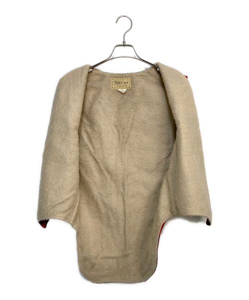 MELTON（メルトン）MELTON (メルトン) バッファローチェックウールベスト レッド サイズ:Lの古着・服飾アイテム