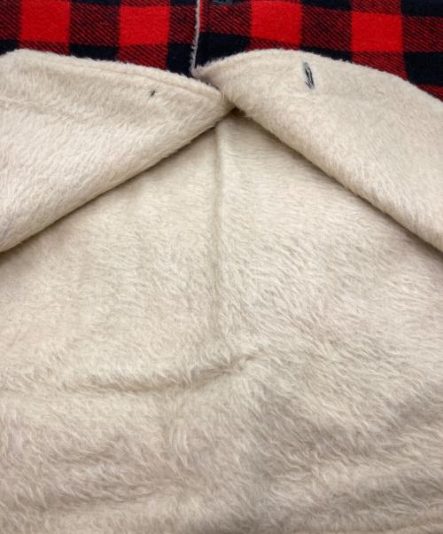 MELTON（メルトン）MELTON (メルトン) バッファローチェックウールベスト レッド サイズ:Lの古着・服飾アイテム