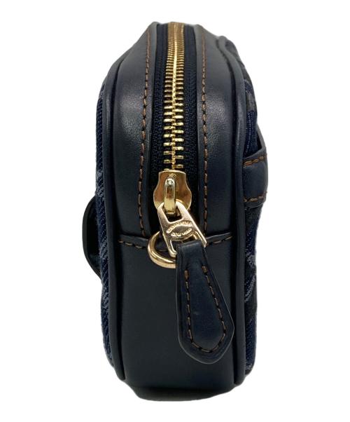 COACH（コーチ）COACH (コーチ) 2WAYショルダーバッグ ネイビー サイズ:実寸サイズをご参照下さい。の古着・服飾アイテム