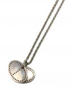 HERMESエルメス）の古着「エクリプス エブリン パンチング セリエ ネックレス」｜シルバー