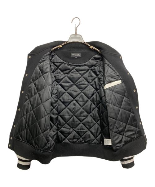 BlackEyePatch（ブラックアイパッチ）BlackEyePatch (ブラックアイパッチ) OG BOY VARSITY JACKET/スタジャン ホワイト×ブラック サイズ:SIZE Mの古着・服飾アイテム