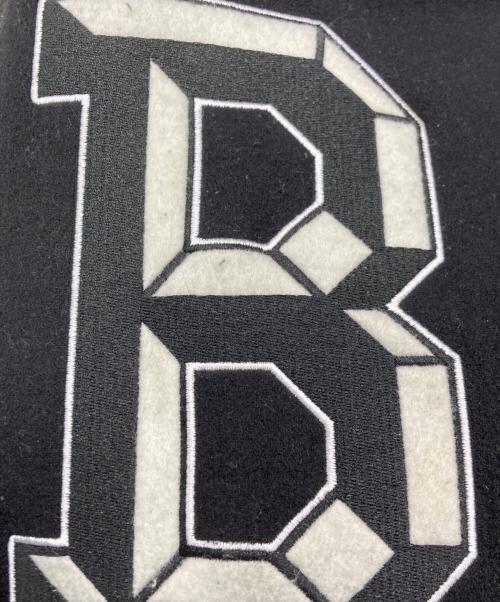 BlackEyePatch（ブラックアイパッチ）BlackEyePatch (ブラックアイパッチ) OG BOY VARSITY JACKET/スタジャン ホワイト×ブラック サイズ:SIZE Mの古着・服飾アイテム
