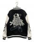 BlackEyePatch (ブラックアイパッチ) OG BOY VARSITY JACKET/スタジャン ホワイト×ブラック サイズ:SIZE M：15000円