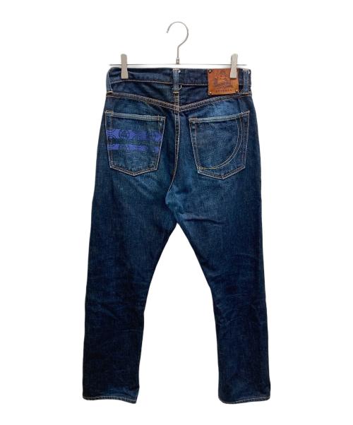 MOMOTARO JEANS（桃太郎ジーンズ）MOMOTARO JEANS (桃太郎ジーンズ) 銅丹特濃スリムテーパード インディゴ サイズ:W30（76cm）の古着・服飾アイテム