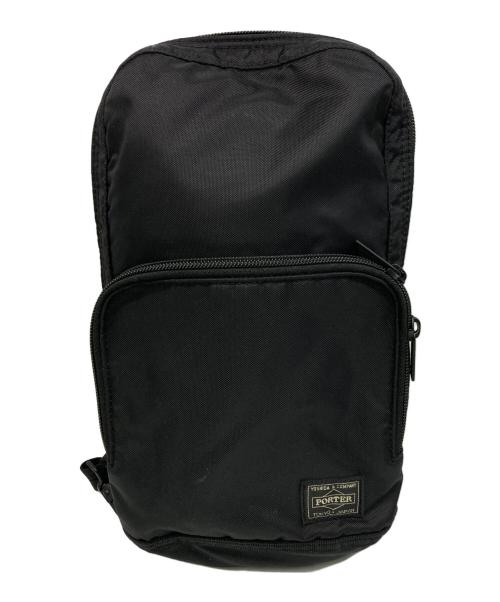 PORTER（ポーター）PORTER (ポーター) ボディーバッグ ブラックの古着・服飾アイテム