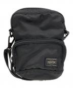 PORTERポーター）の古着「FLASHショルダーバッグ」｜ブラック