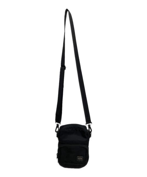 PORTER（ポーター）PORTER (ポーター) FLASHショルダーバッグ ブラック サイズ:実寸サイズをご参照下さい。の古着・服飾アイテム