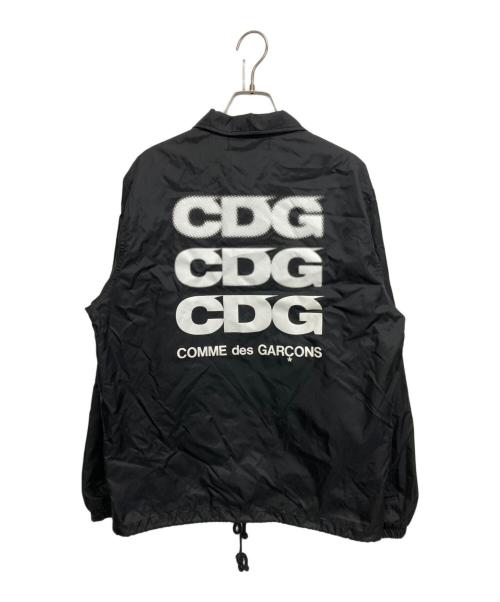 CDG（シーディージー）CDG (シーディージー) コーチジャケット ブラック サイズ:SIZE Sの古着・服飾アイテム