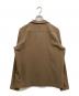 AOURE (アウール) 2パッチシャツブルゾン ブラウン サイズ:SIZE L 未使用品：8000円