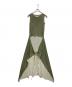 MARTIN MARGIELA（マルタン・マルジェラ）の古着「DRESS VERSION  ラップワンピース」｜グリーン