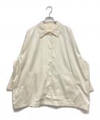 aereアエレ）の古着「vintage satin coat」｜アイボリー