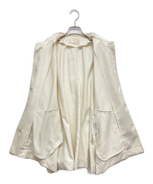 aere（アエレ）aere (アエレ) vintage satin coat アイボリー サイズ:SIZE38の古着・服飾アイテム