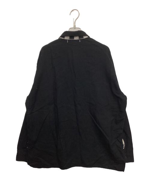 SandWaterr（サンドウォーター）SandWaterr (サンドウォーター) RESEARCHED H/ZIP SHIRT ブラック サイズ:SIZE3の古着・服飾アイテム