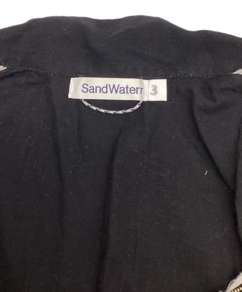 SandWaterr（サンドウォーター）SandWaterr (サンドウォーター) RESEARCHED H/ZIP SHIRT ブラック サイズ:SIZE3の古着・服飾アイテム