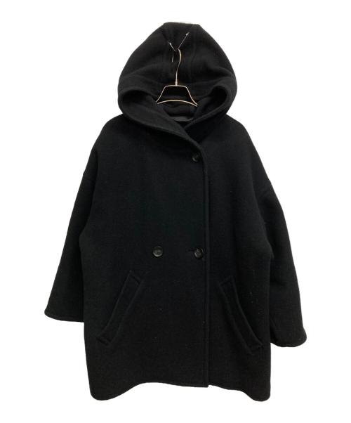 AP STUDIO（エーピーストゥディオ）AP STUDIO (エーピーストゥディオ) モッサオーバー フーディコート ブラック サイズ:SIZE 36の古着・服飾アイテム