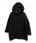AP STUDIO（エーピーストゥディオ）の古着「モッサオーバー フーディコート」｜ブラック
