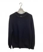 BATONERバトナ―）の古着「SIGNATURE CREW NECK」｜ブラック