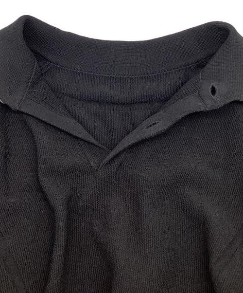 A-POC ABLE ISSEY MIYAKE（エイポック エイブル イッセイ ミヤケ）A-POC ABLE ISSEY MIYAKE (エイポック エイブル イッセイ ミヤケ) TYPE-K ポロシャツ ブラック サイズ:SIZE3の古着・服飾アイテム