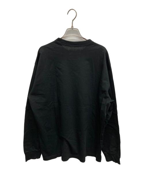 sacai（サカイ）sacai (サカイ) Cotton Jersey L/S T-Shirt ブラック サイズ:SIZE　4の古着・服飾アイテム