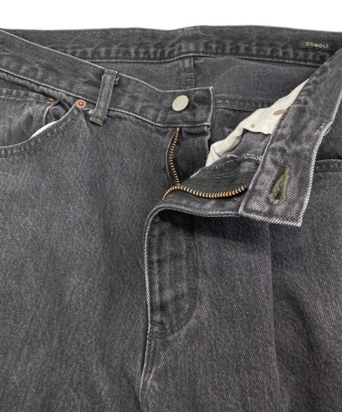 COMOLI（コモリ）COMOLI (コモリ) デニム 5Pパンツ ブラック サイズ:SIZE　4の古着・服飾アイテム
