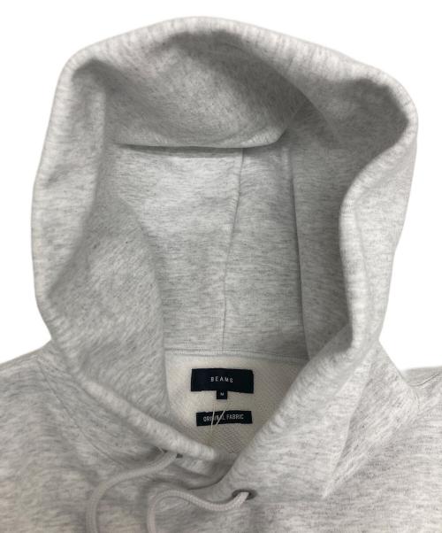 BEAMS（ビームス）BEAMS (ビームス) ワイドショートフィット ウィンドプルーフ スウェット フーディー グレー サイズ:SIZE　M 未使用品の古着・服飾アイテム
