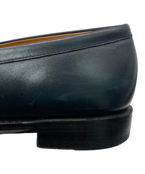 Jalan Sriwijaya（ジャランスリウァヤ）Jalan Sriwijaya (ジャランスリウァヤ) コインローファー ネイビー サイズ:82/1の古着・服飾アイテム