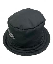 maison kitsune（メゾンキツネ）の古着「パファー バケット ハット」｜ブラック