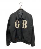 glambグラム）の古着「Stripe Coach Jacket」｜ブラック
