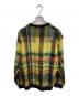 SUPREME (シュプリーム) Brushed Plaid Sweater ブラック×イエロー サイズ:SIZE　M：18000円