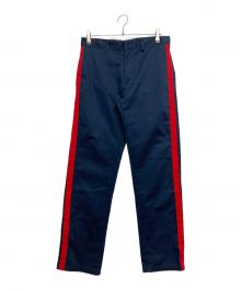 SUPREME（シュプリーム）の古着「SIDE STRIPE WORK PANT」｜ネイビー