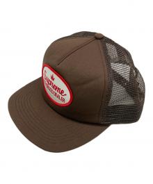 SUPREME（シュプリーム）の古着「メッシュキャップ」｜ブラウン