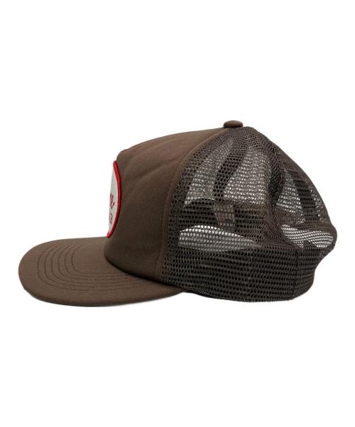 SUPREME（シュプリーム）SUPREME (シュプリーム) メッシュキャップ ブラウンの古着・服飾アイテム