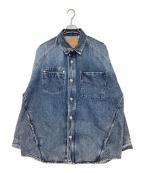 LEVI'S×JOURNAL STANDARDリーバイス×ジャーナルスタンダード）の古着「JS TWIST SHACKET SMU」｜インディゴ